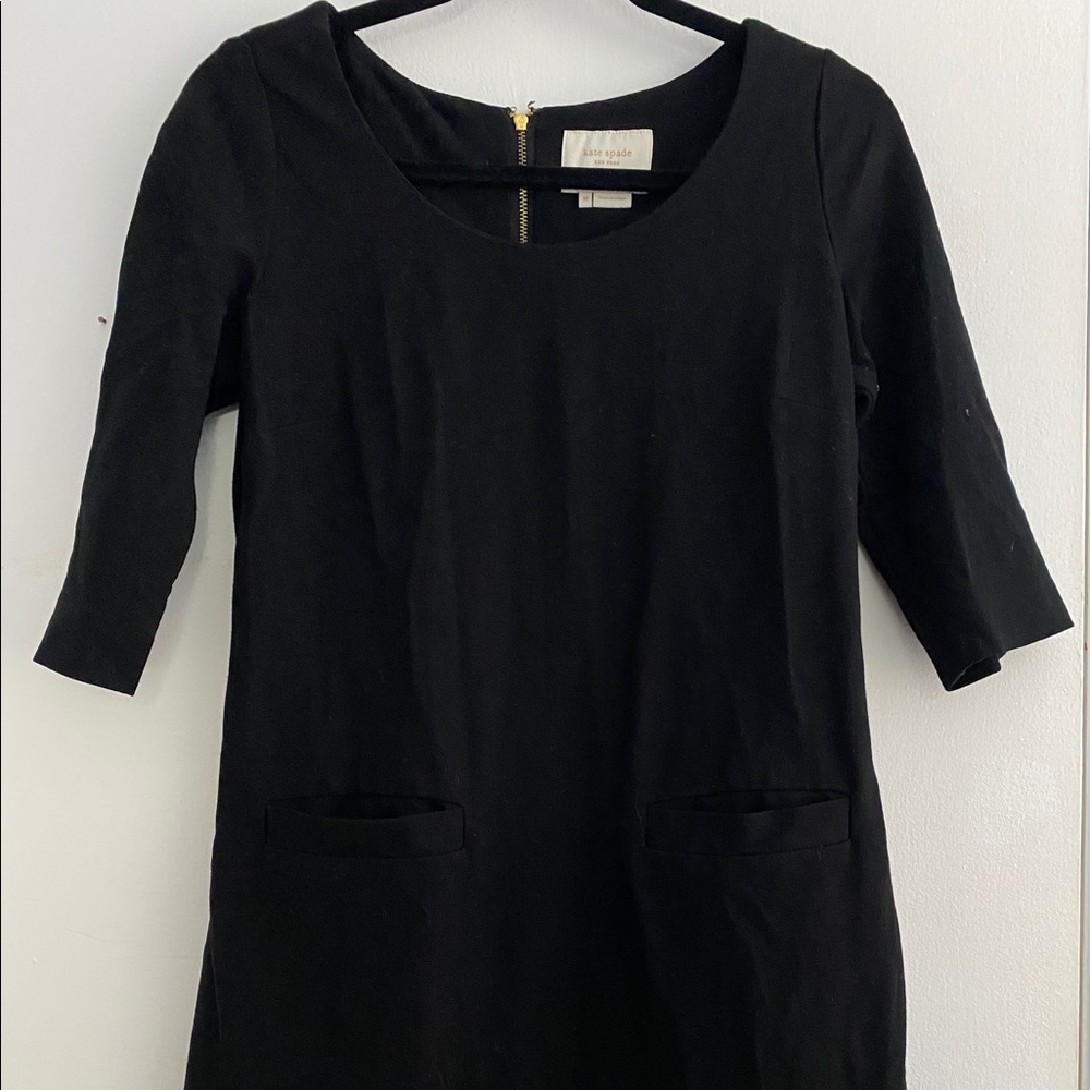 Kate Spade knit black dress